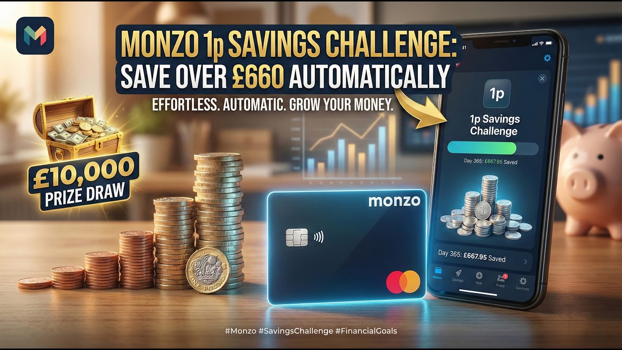Челендж &laquo;1 пенни&raquo; от Monzo: как автоматически накопить более &pound;660