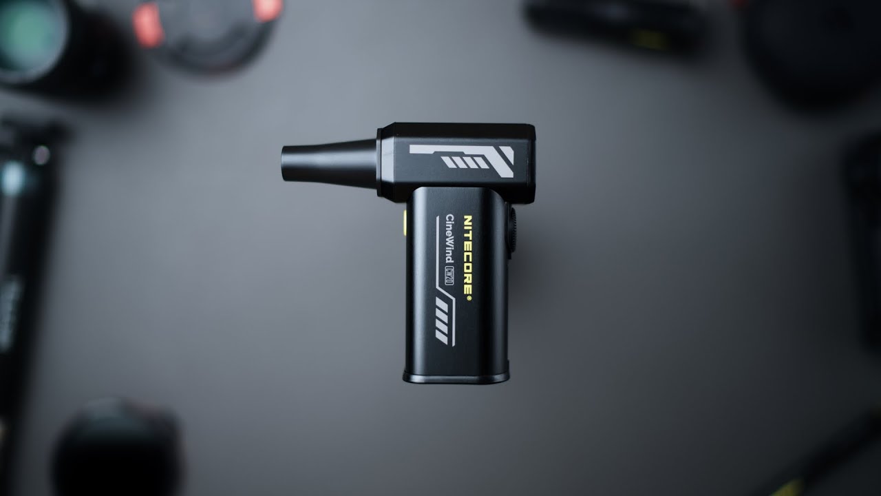 Nitecore's CineWind CW20 Air Duster is Awesome!