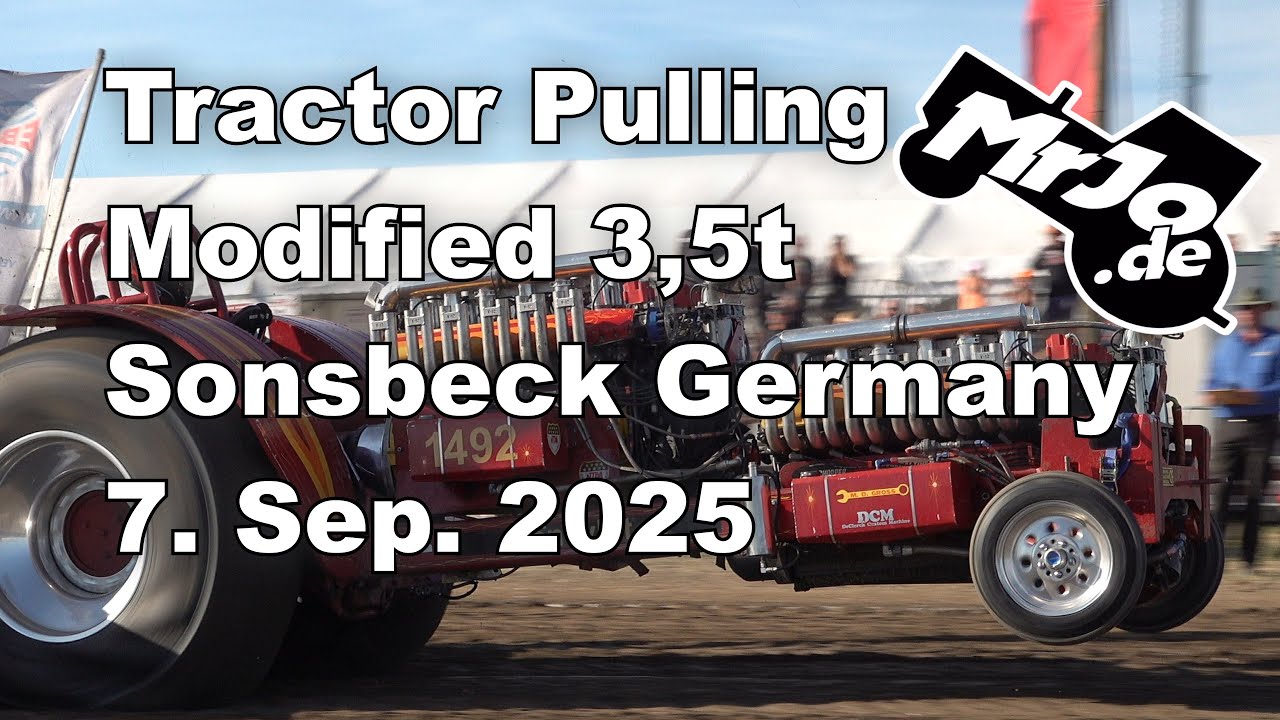 Modified 3,5t Sonsbeck 2025 Tractor Pulling