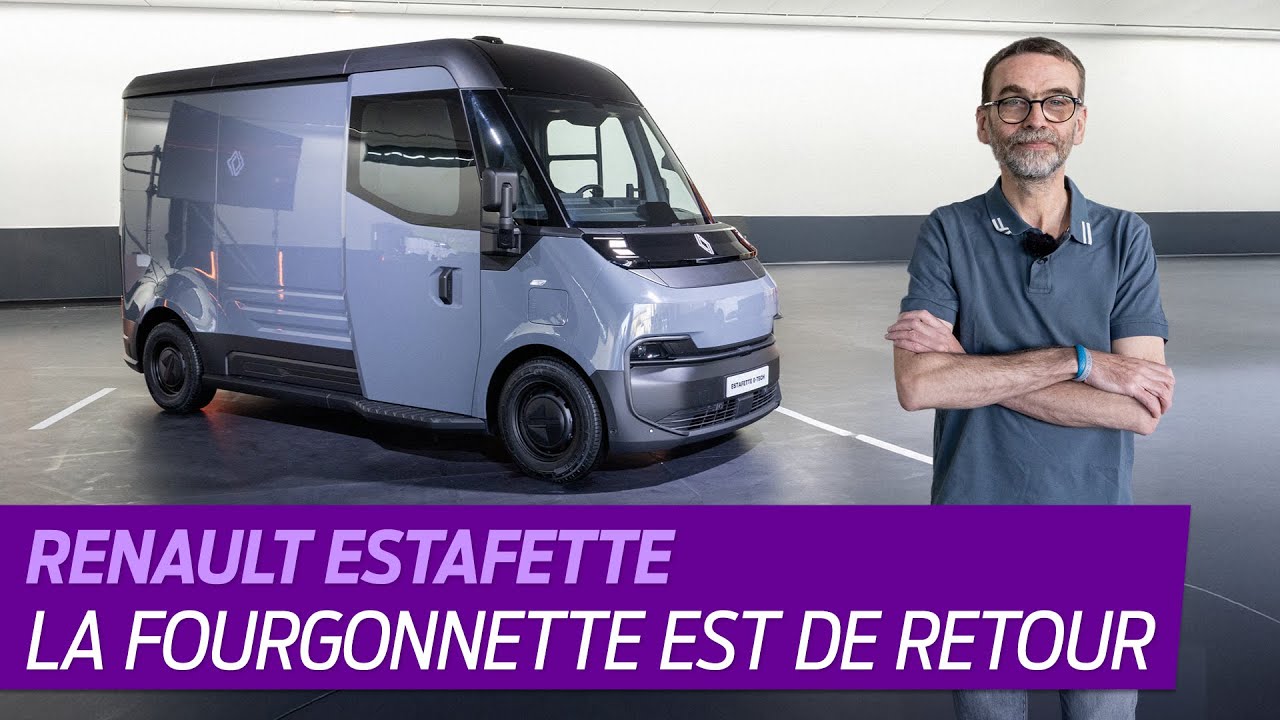 Renault Estafette (2026). Bienvenue à bord de la fourgonnette de demain