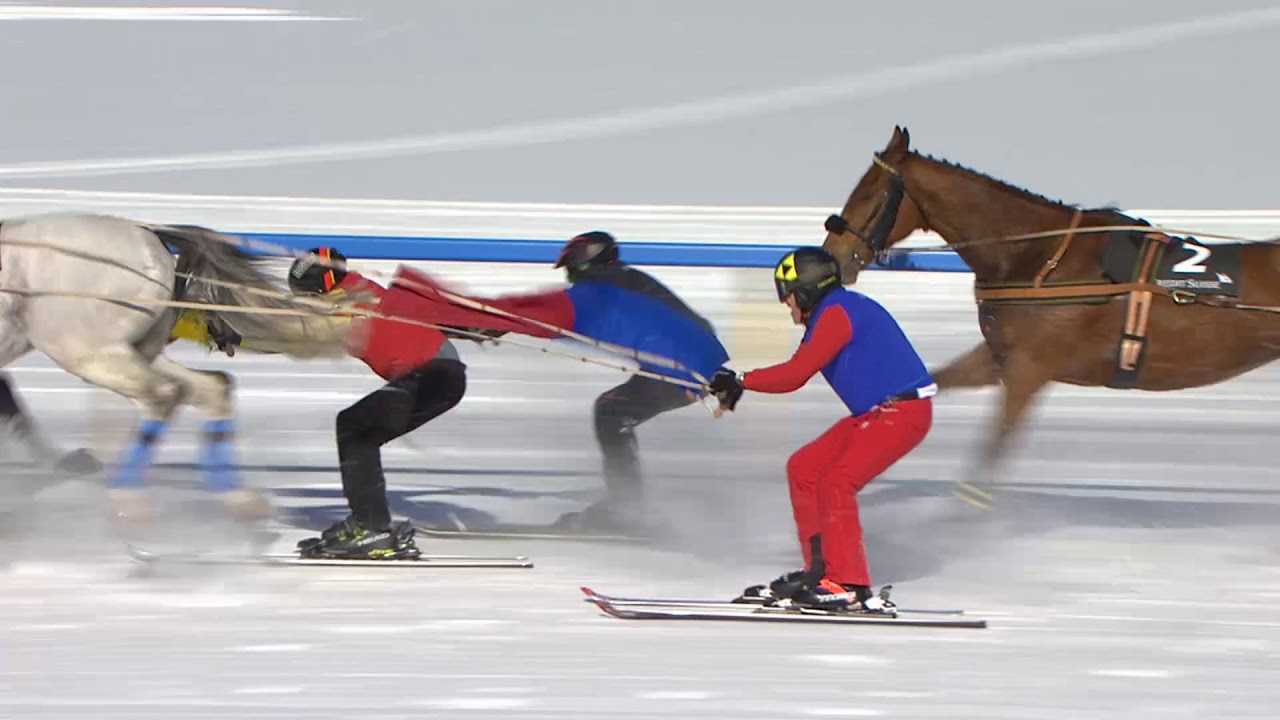 Race 4 Skijöring 2700m, CREDIT SUISSE - GP von Silvaplana