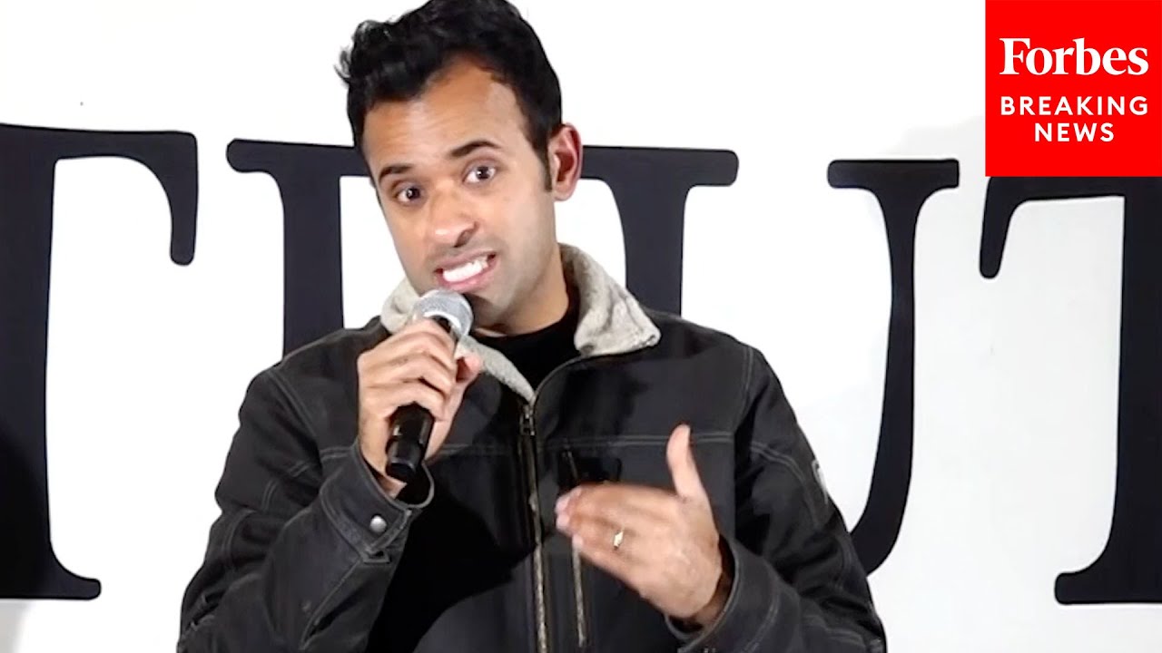 Vivek Ramaswamy Claims 'We're In The Middle Of A War For The Future Of This Country' At Iowa Rally