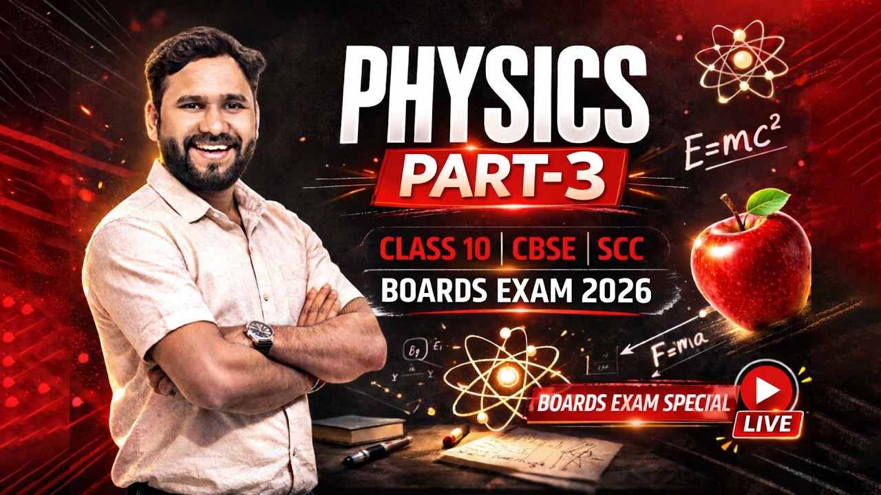 Class 10th Science - Complete Physics in One Shot | Part-3 | with Rushikesh Sir | DCC
