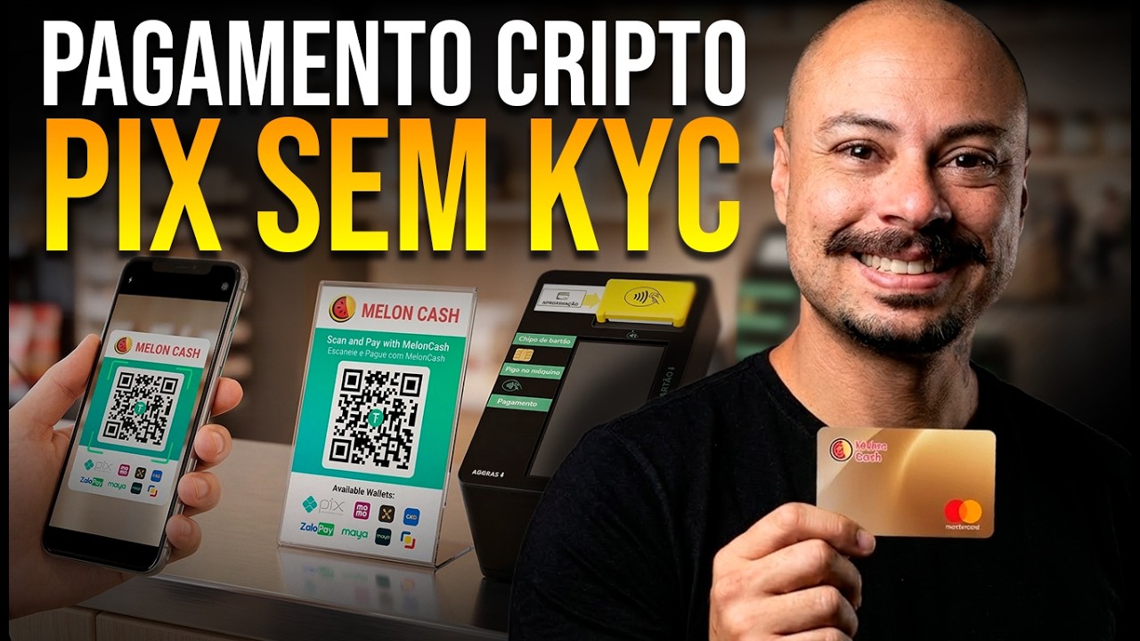Como Gastar Cripto via PIX Sem KYC (Testei na Vida Real)