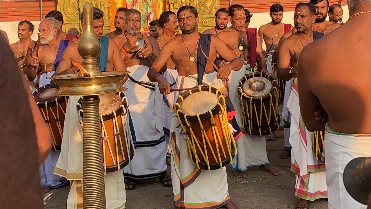 പാറമേക്കാവ് പിള്ളേർപ്പാട്ട് 2023 - ചെമ്പടയിൽ വക വായന - തൃപ്രയാർ അനിയൻ മാരാർ