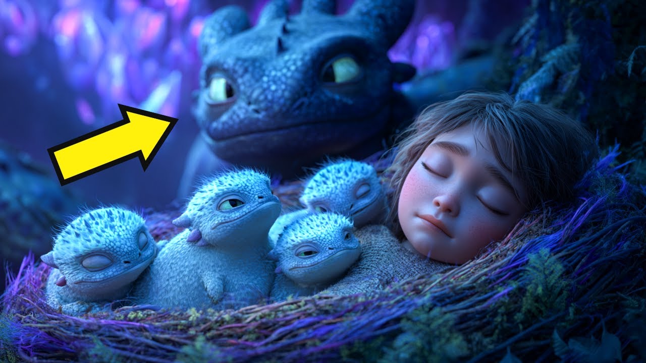 They Said the Dragon's Cubs Trusted No One — Until a Human Child Fell Asleep in Their Nest