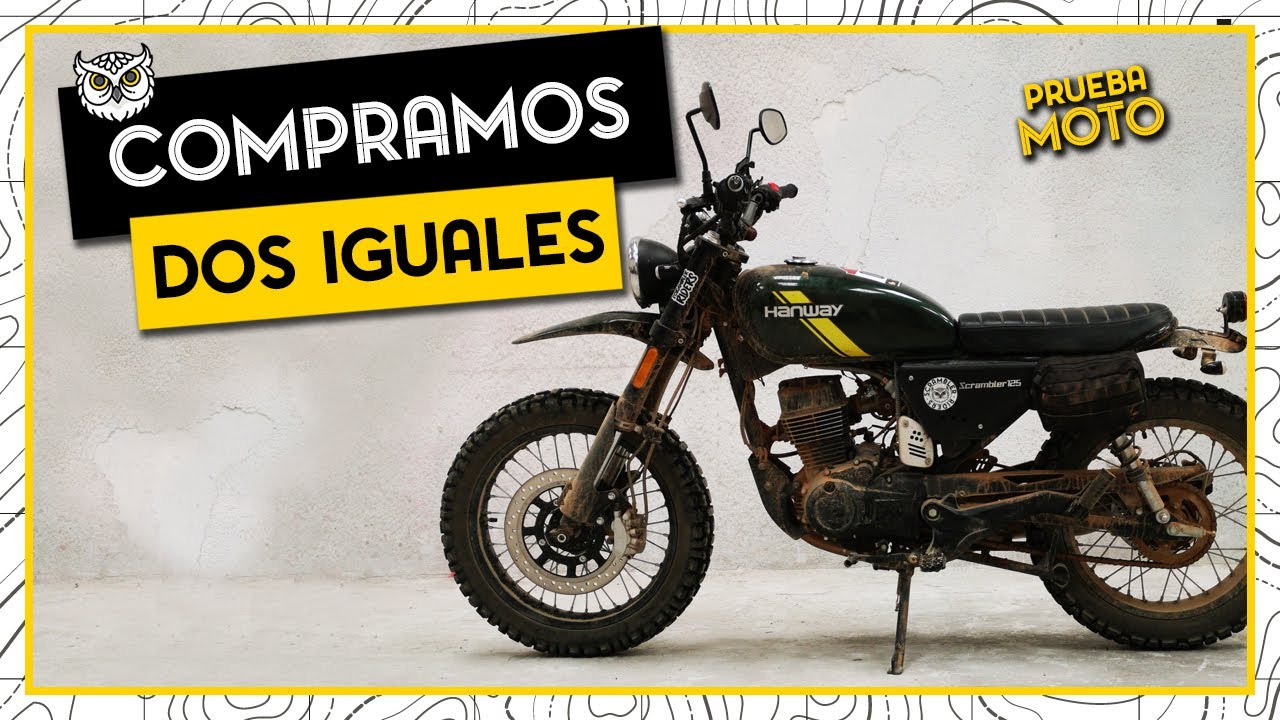 Hanway Scrambler 125 ⭐⭐ REVIEW de la mejor moto 125 BARATA