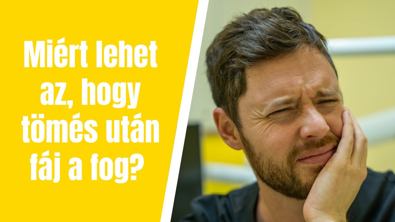 Miért lehet az, hogy tömés után fáj a fog?