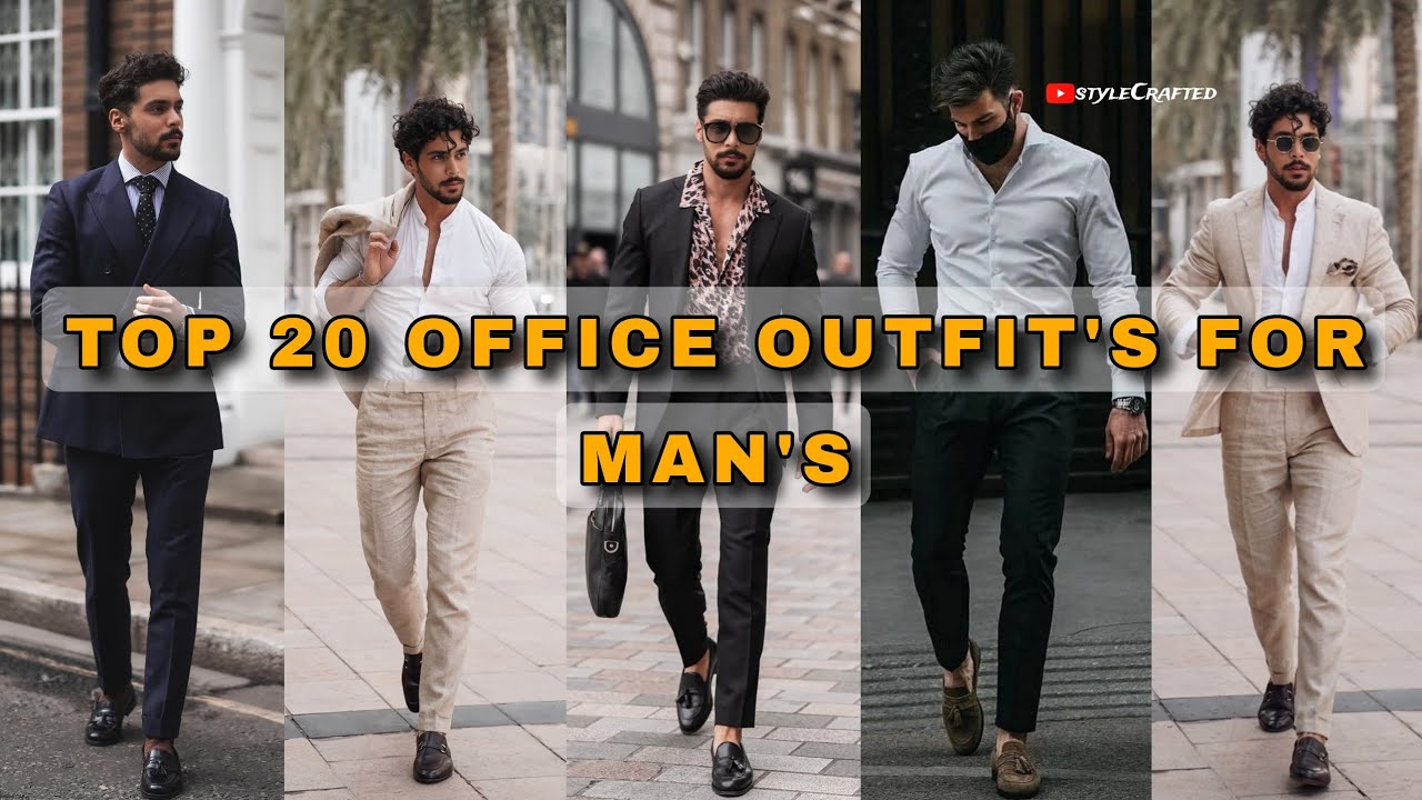 Top 20 Formal Pant and Shirt Color Combinations for Men | StyleCrafted
