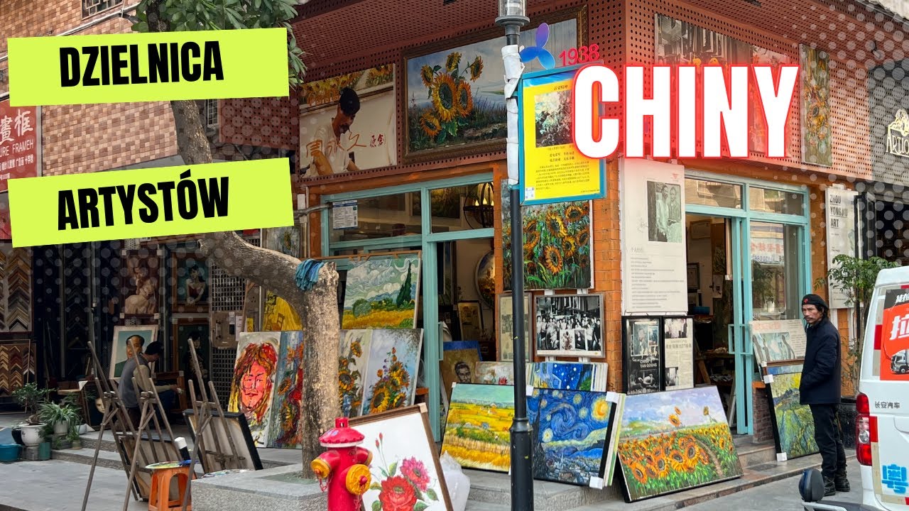 Chiny Shenzhen Dafen dzielnica artystow