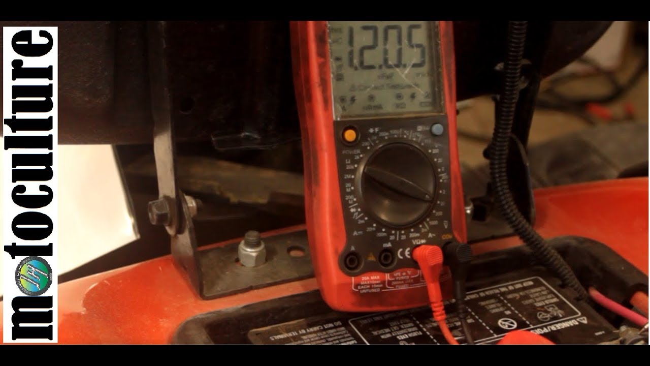 Comment tester ou voir si la batterie de votre tracteur tondeuse est HS