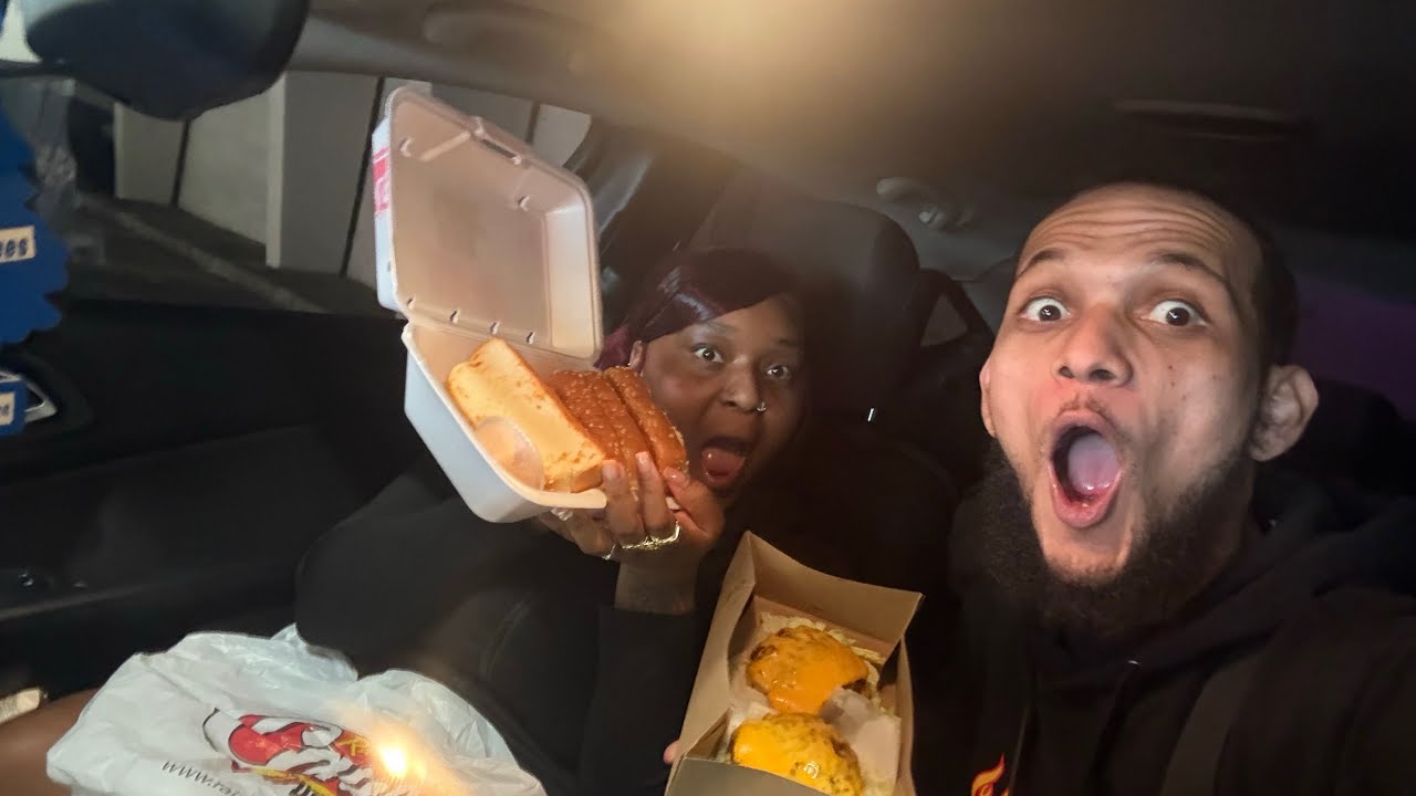 Canes X In N Out Mukbag 🚨Must Watch 🚨Dropped The Patty Ending … 