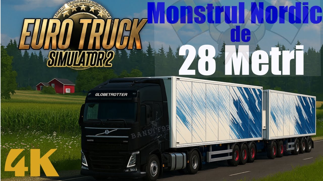 🚛Prima Livrare de Vaccinuri în Finlanda ETS2 Nordic Horizons 1640 Km 4K