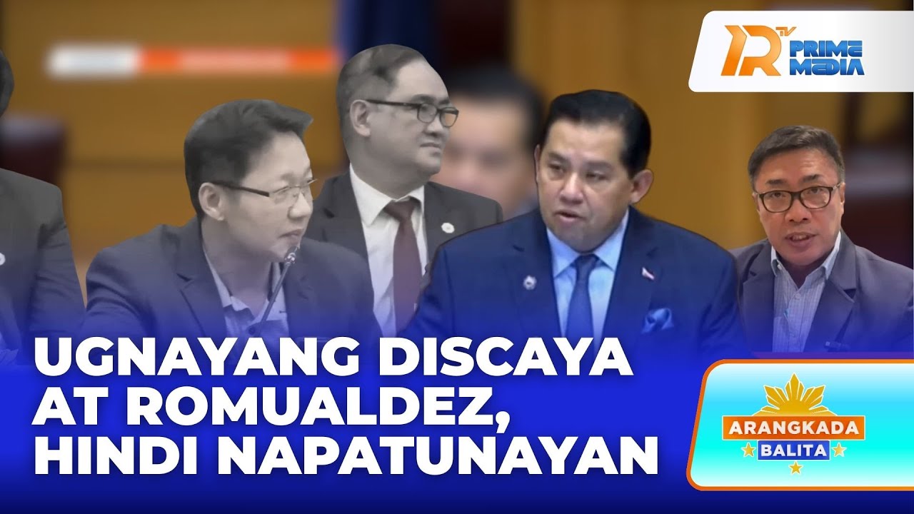 Kampo Ni Rep. Romualdez Sinabing Imposible Ang Anumang Kaugnayan Sa Mga Discaya | Arangkada Balita