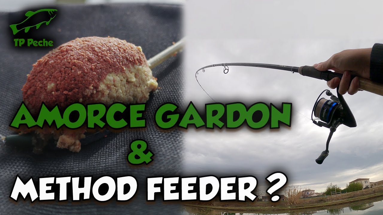 PECHE au METHOD FEEDER avec de l'AMORCE à GARDON dans un TOUT PETIT ÉTANG communal