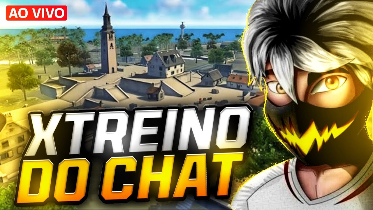 XTREINO AO VIVO 🔥🎮 #FREEFIRE #RUMO5K