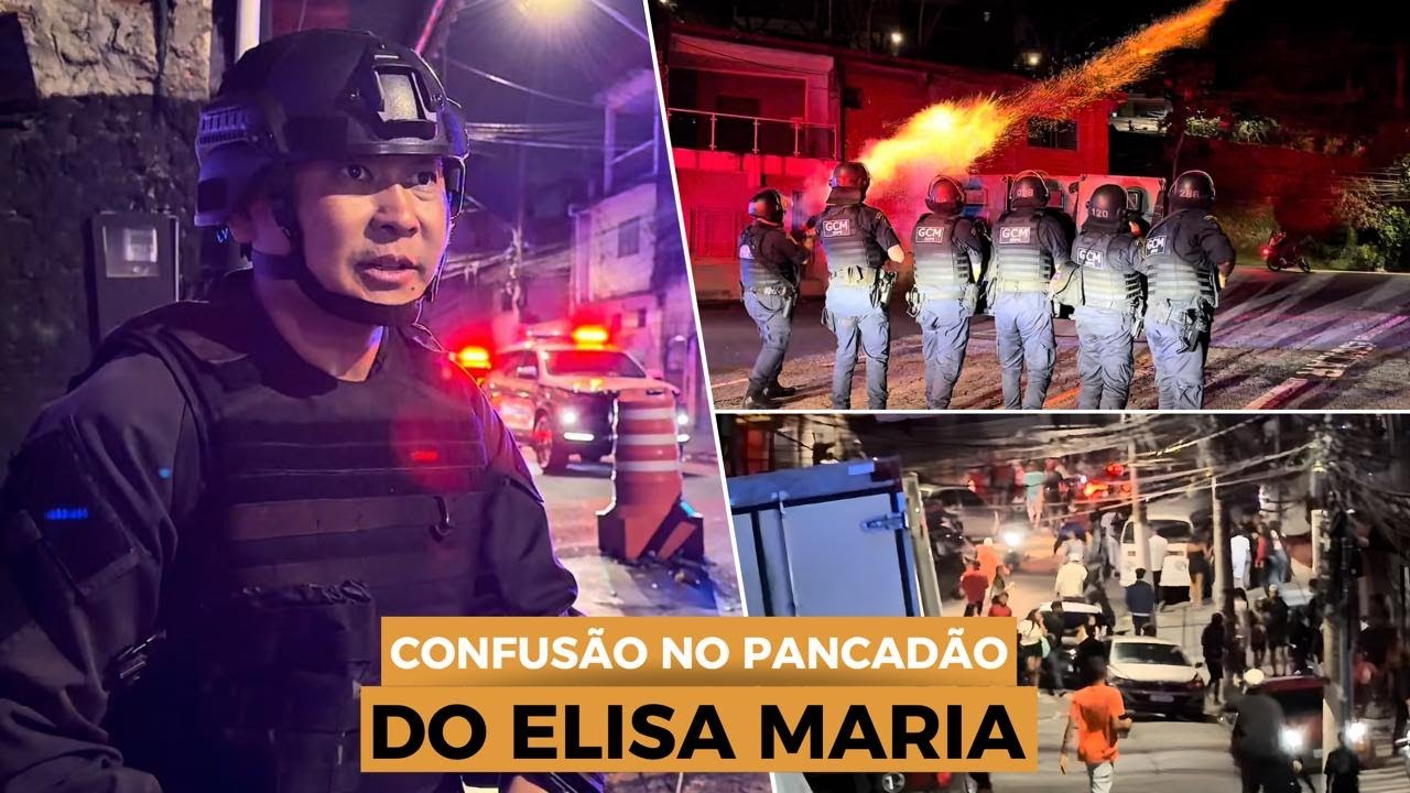 Confusão do Pancadão do Elisa Maria.