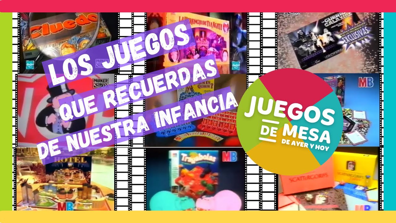 🤗 La MEJOR RECOPILACIÓN de anuncios de JUEGOS DE MESA antiguos (MB, PARKER, CEFA, HASBRO, DEVIR)