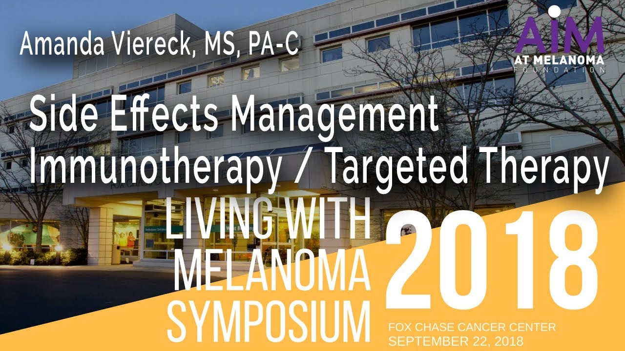 Side Effects Management: Immunotherapy / Targeted Therapy