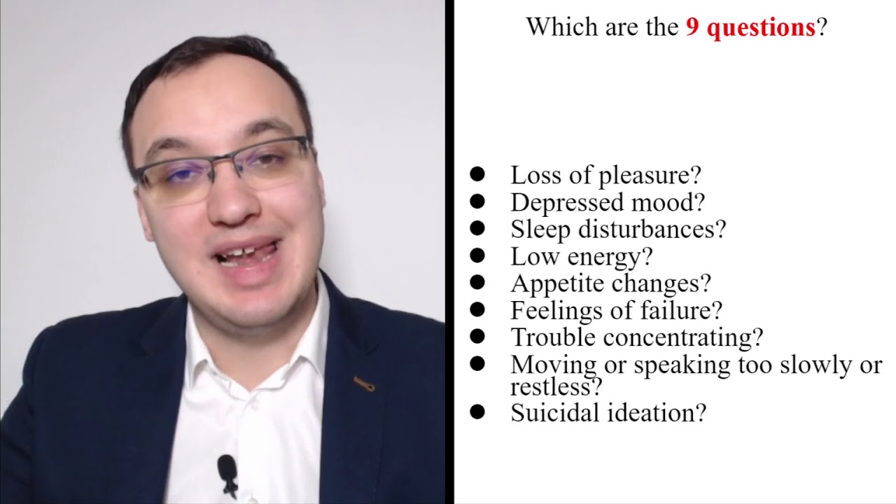Unipolar depression Health Questionnaire (PHQ-9)