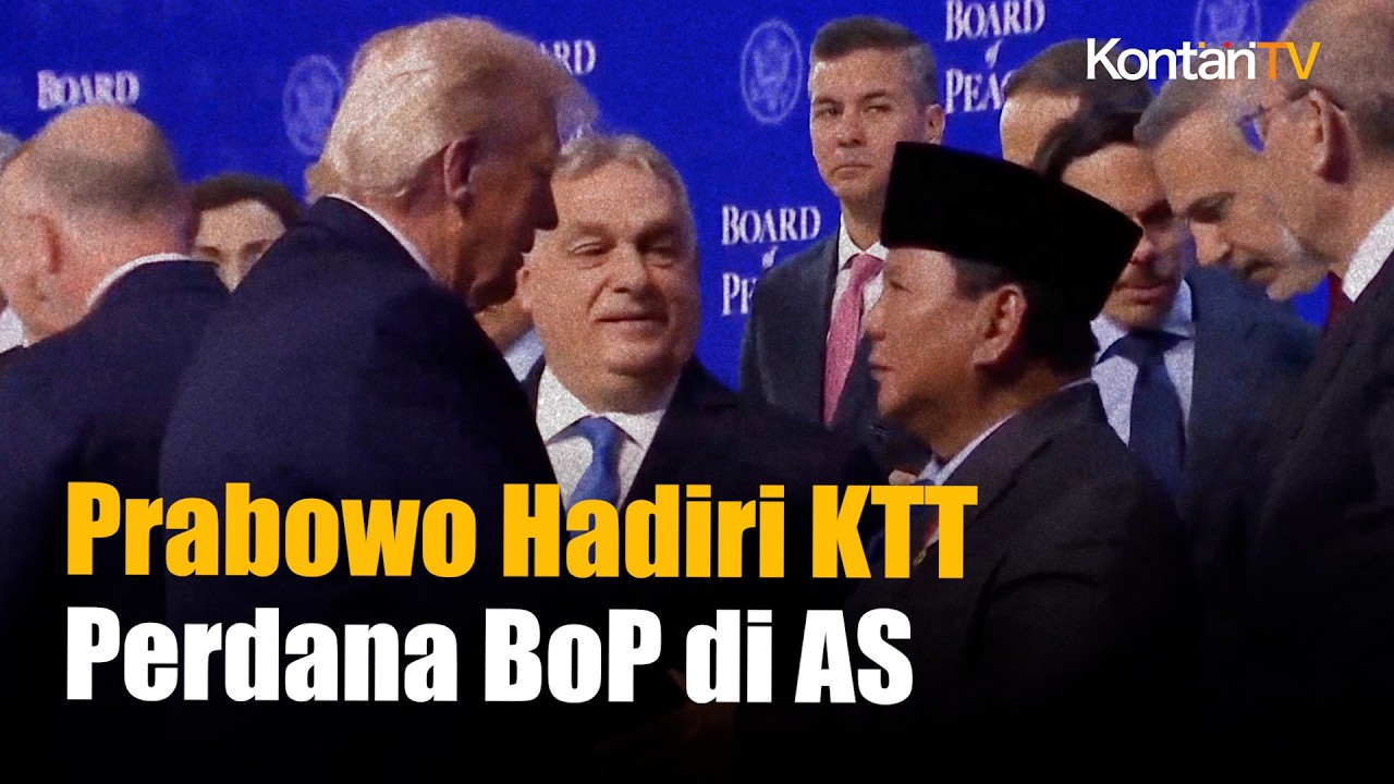 Diundang Trump, Prabowo Bakal Hadiri KTT Perdana Board of Peace di AS