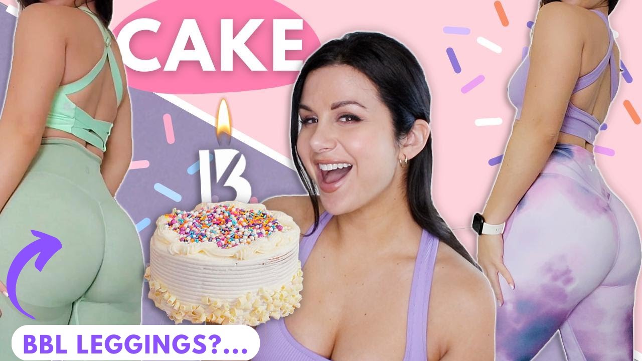 GOT CAKE? NEW BUFFBUNNY COLLECTION CAKE TRY ON HAUL REVIEW! | BBL LEGGINGS?... #leggings