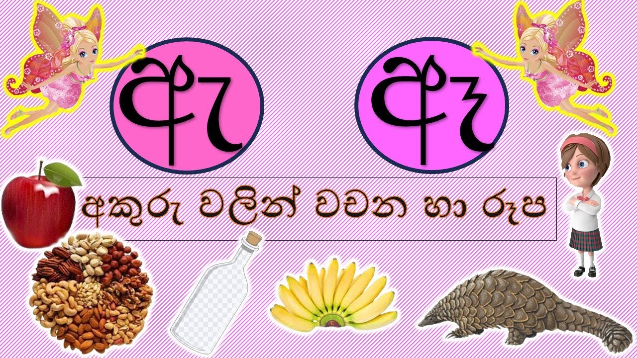 ඇ,ඈ අකුරු වලින් වචන හා රූප සහිතව-#රටා මවමු#sinhala alphabet-සිංහල හෝඩිය #educationalvideo #kidsvideo