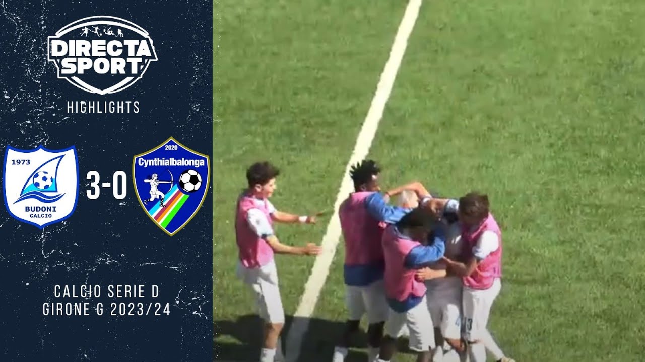 Calcio Serie D Gir. G  - Budoni-Cynthialbalonga 3-0 (Highlights)