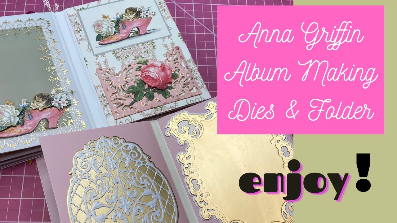 Anna Griffin Album Making Dies and Folder