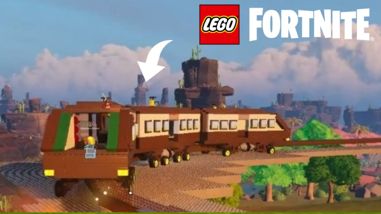 How to Build the Best Train in LEGO Fortnite