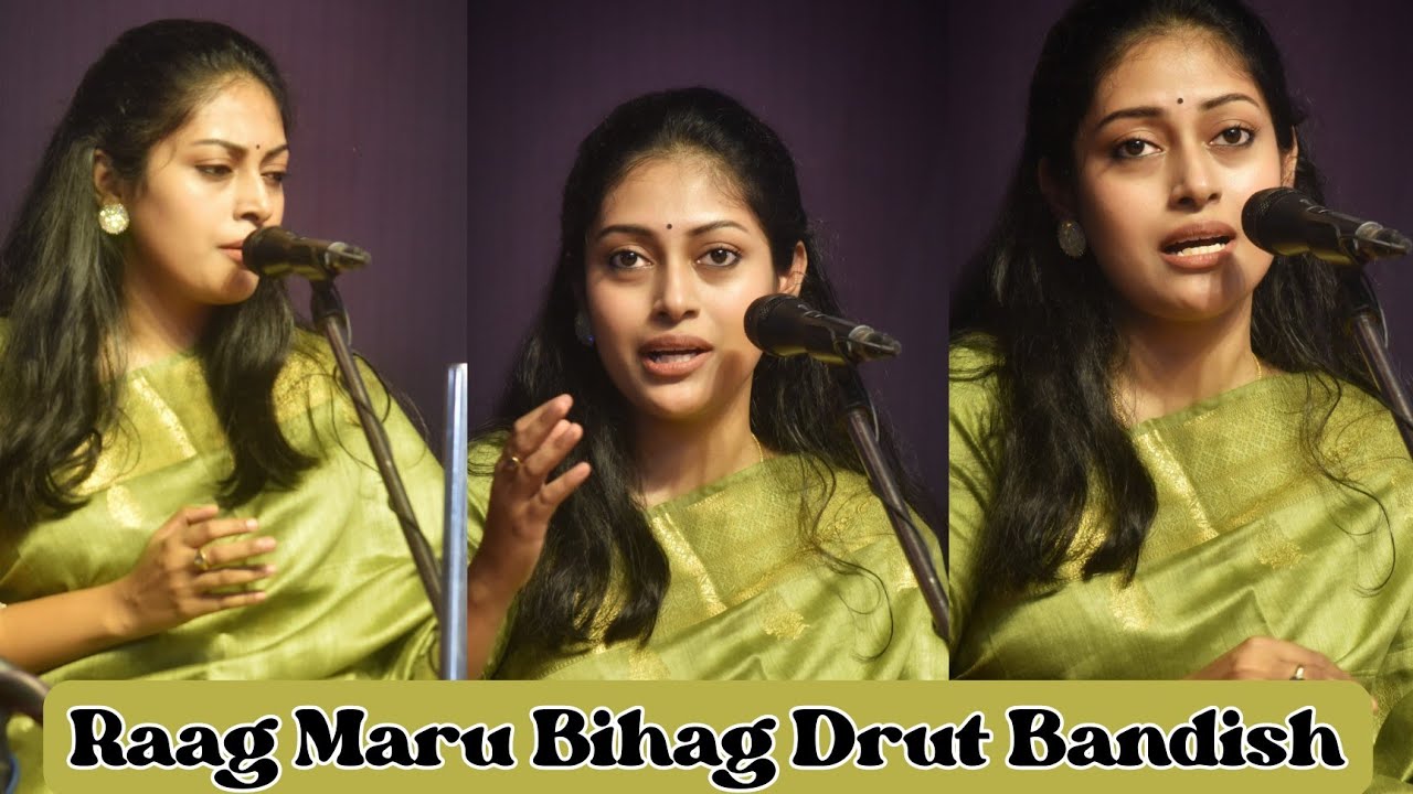 #energetic Raag Maru Bihag Deblina Ray | Tejovrush Joshi | Omkar Agnihotri | Music Of India #solo