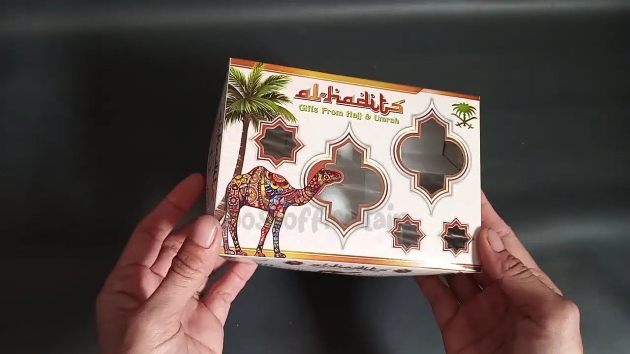 TUTORIAL MERAKIT BOX/DUS OLEH-OLEH HAJI dan UMROH