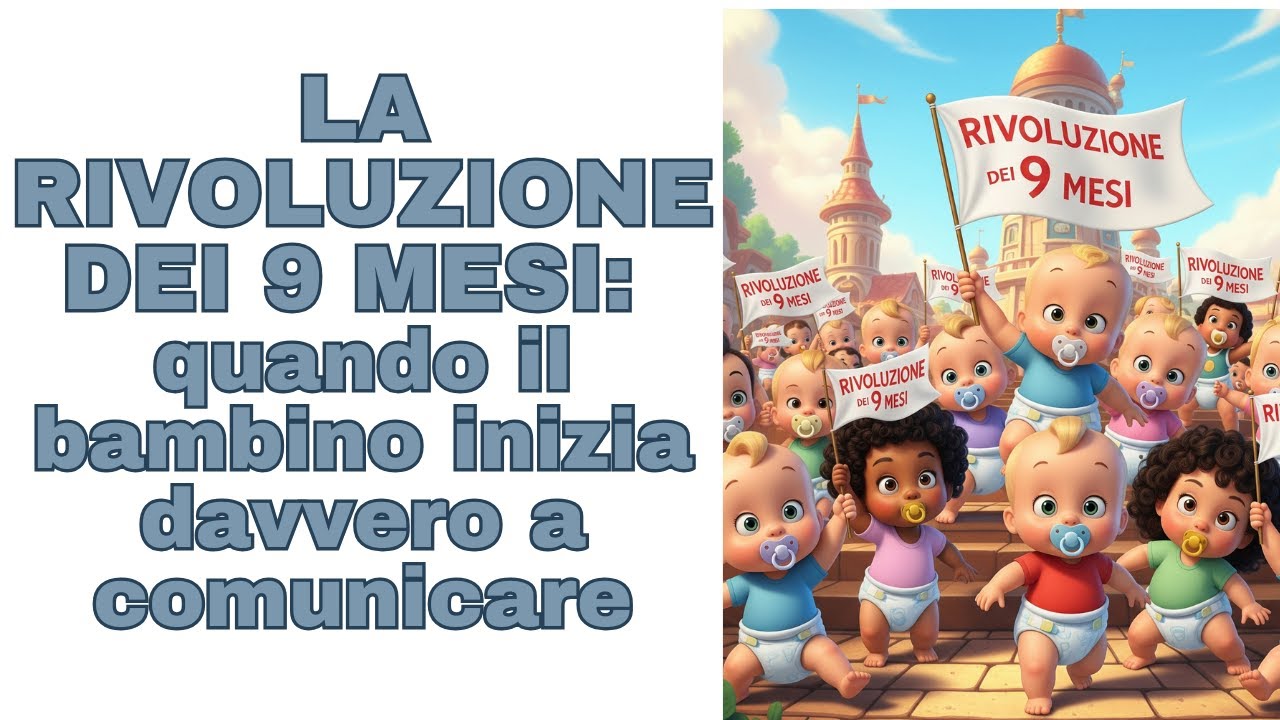 BAMBINO 9 MESI: COME capire cosa VUOLE davvero