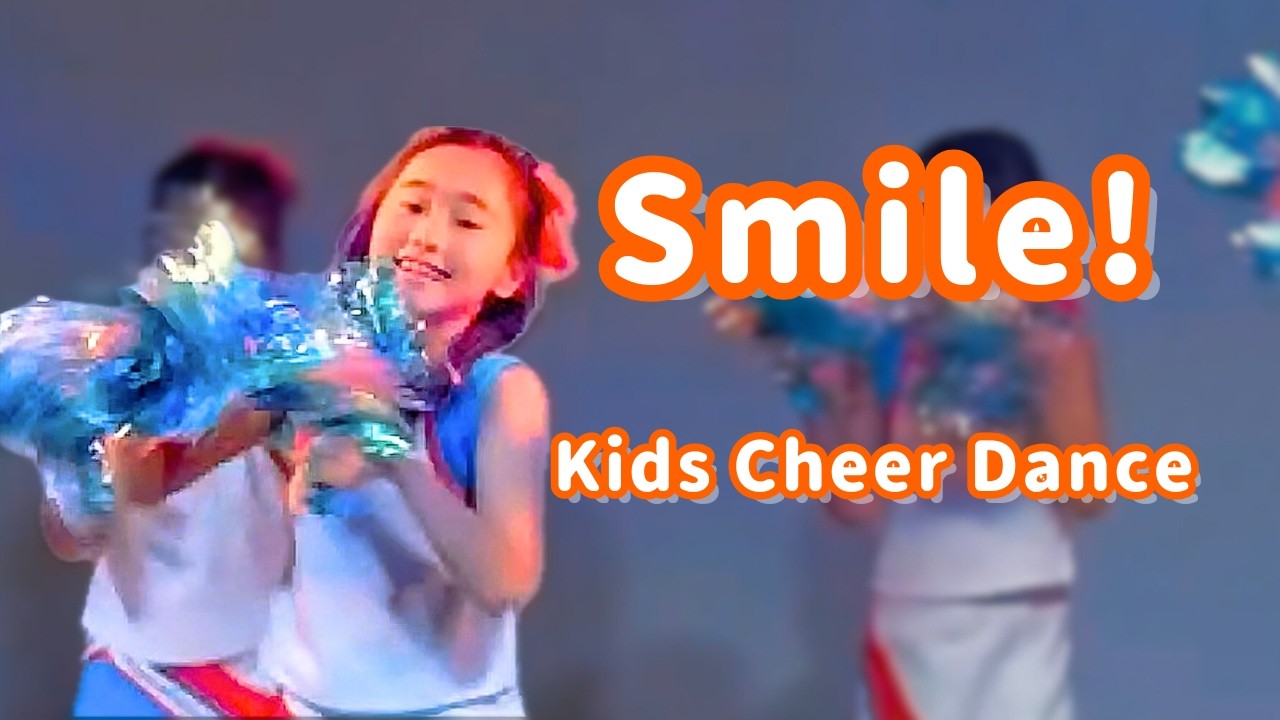 【キッズチアダンス】可愛すぎた！Happy Song | Cheer Dance Performance