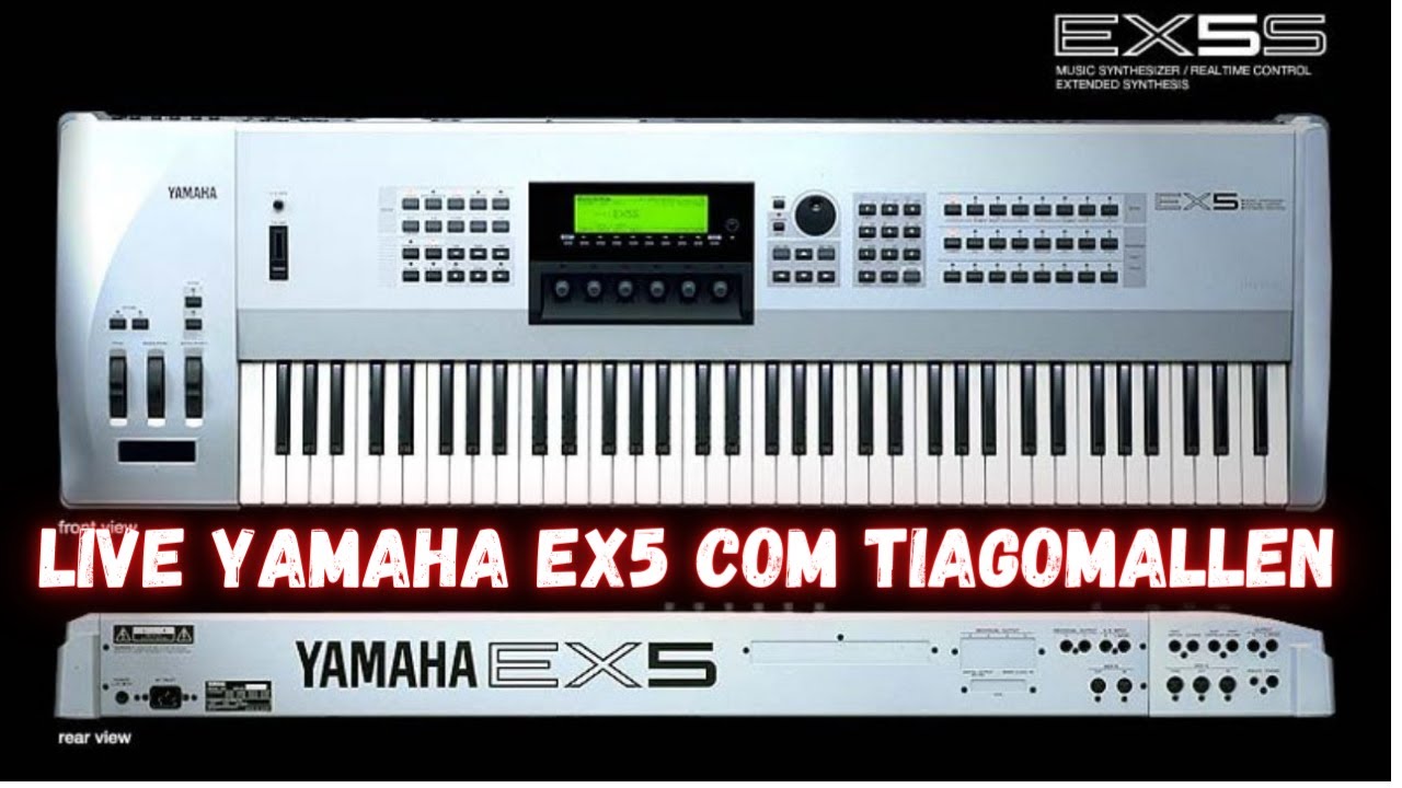 LIVE YAMAHA EX5,(O PAI DOS MOTIFS) Com Tiago Mallen #yamahaex5
