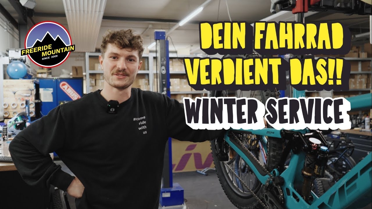Dein Fahrrad verdient das - Unser Rundum Winterservice