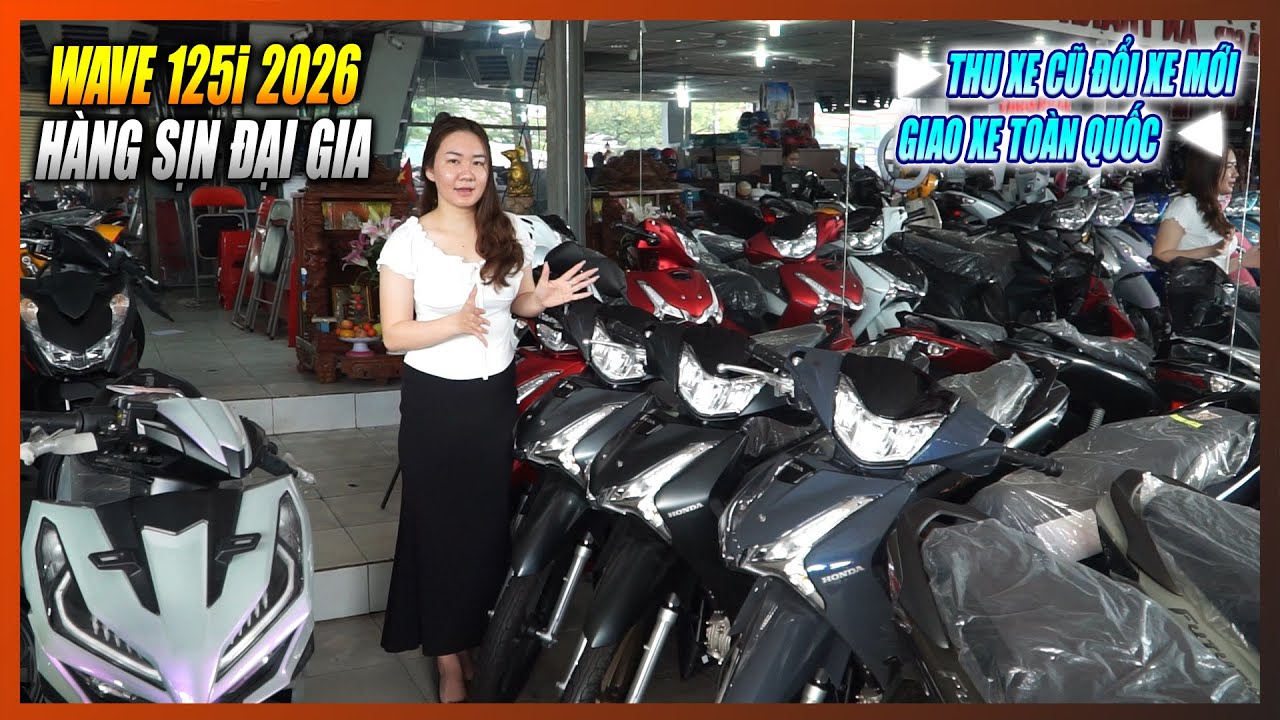 Wave 125i Nhập Thái, Đủ Màu Ch ACE Lựa Chọn, Xe Chất Lượng Cao, Giao Xe Toàn Quốc | Gu Xe