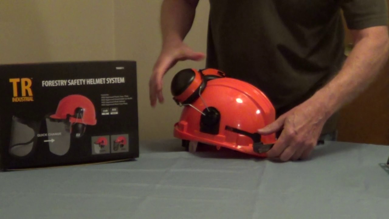 How to Assemble the TR Industrial Safety Helmet
