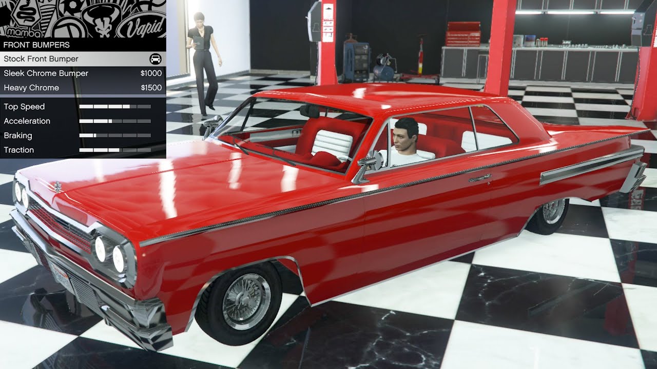 GTA 5 — Кастомизация транспортных средств из прошлых DLC — Declasse Voodoo Custom (Chevy Impala)