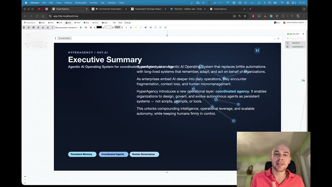 How to create commercial hyperagent for H9y by Artem Arakcheev