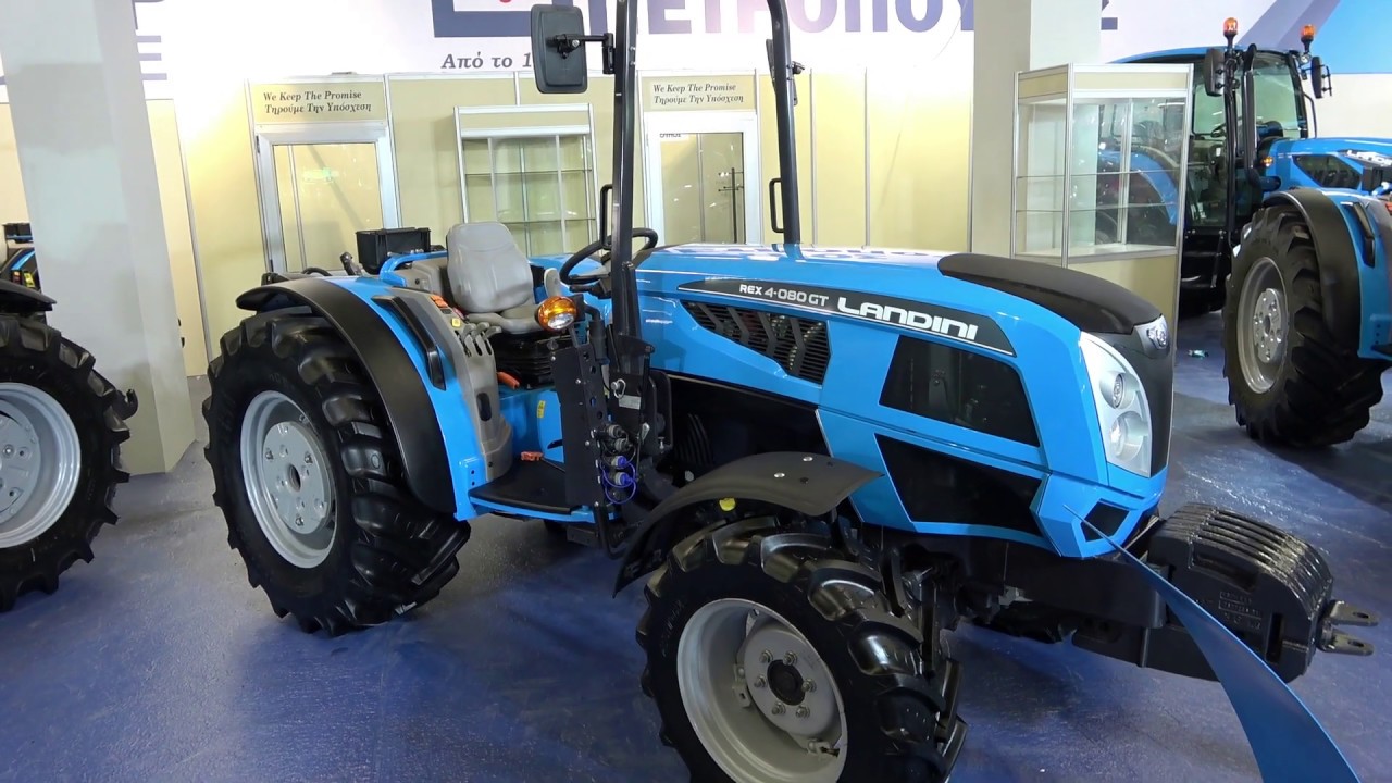 The 2020 LANDINI REX 4 080GT tractor
