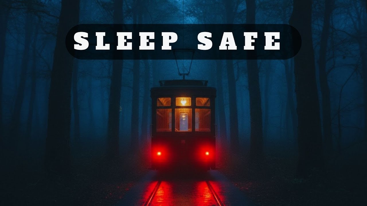 The COZIEST Rainy Night Tram Story 🚃 Sleep Safe in a Vintage Cabin  BEDTIME STORY