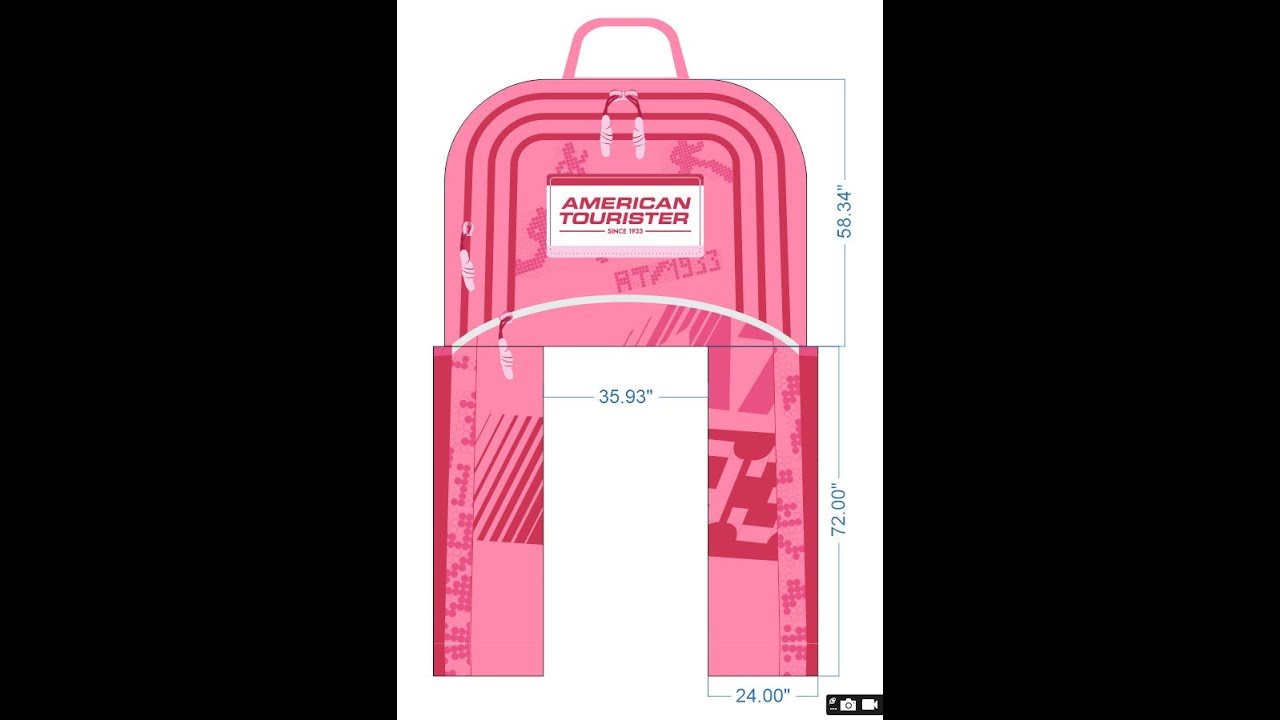 Backpack Arch Gate | Coreldraw