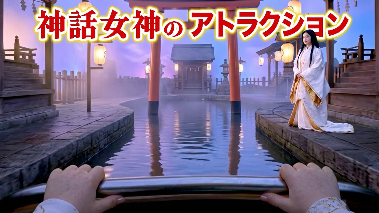 最新AIで神話の女神アトラクション作ってみた