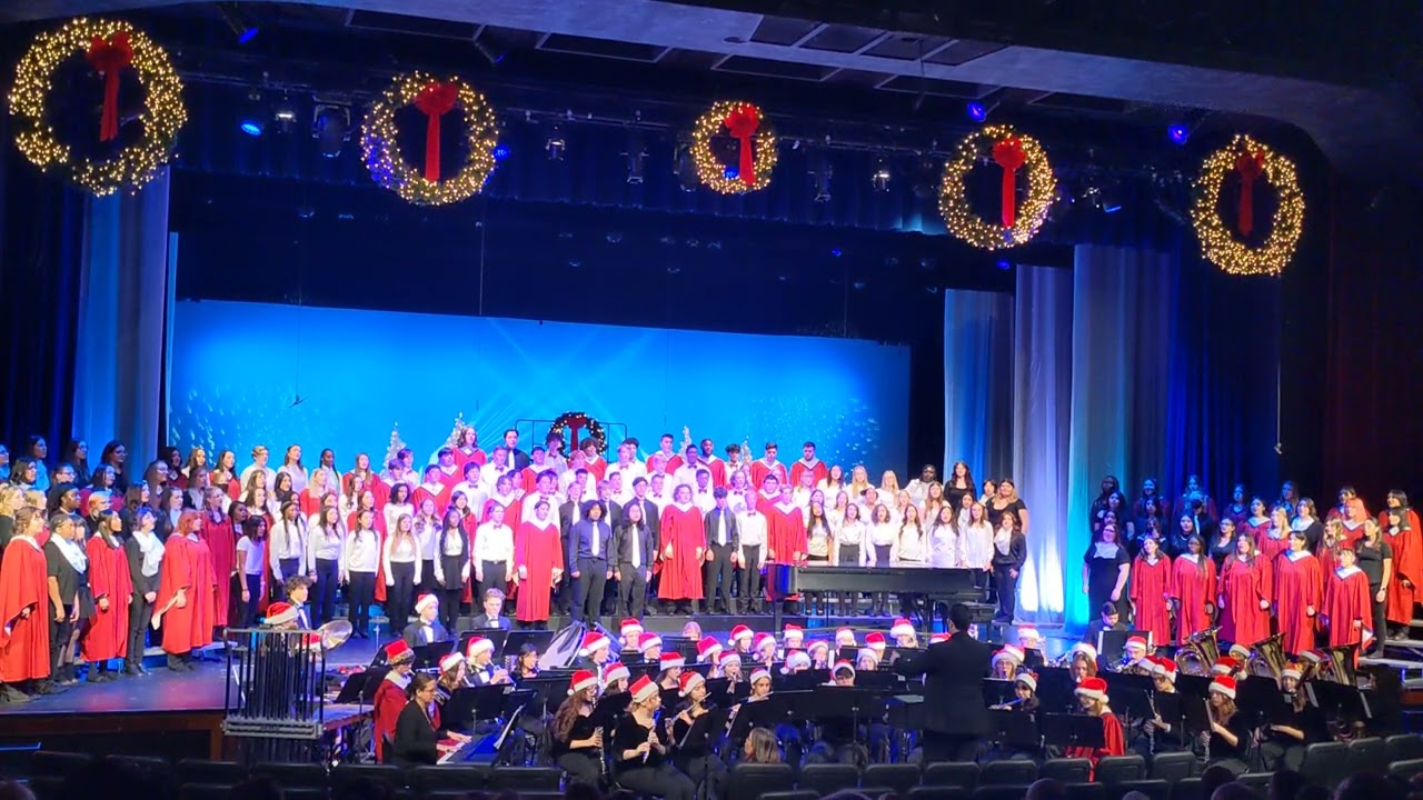December 2022 wind symphony West Aurora 