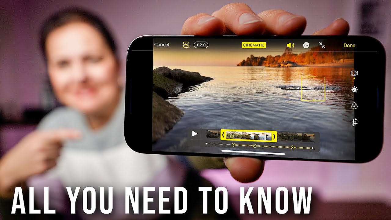 iPhone 14 pro & pro Max Cinematic Mode | SETTINGS, FILMING & COLOR GRADING TUTORIAL