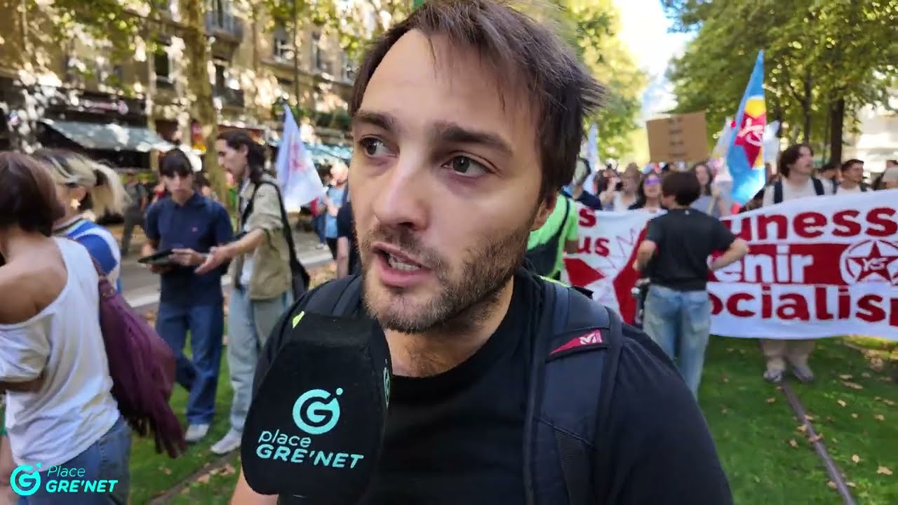 Manifestation du 18 septembre 2025 à Grenoble