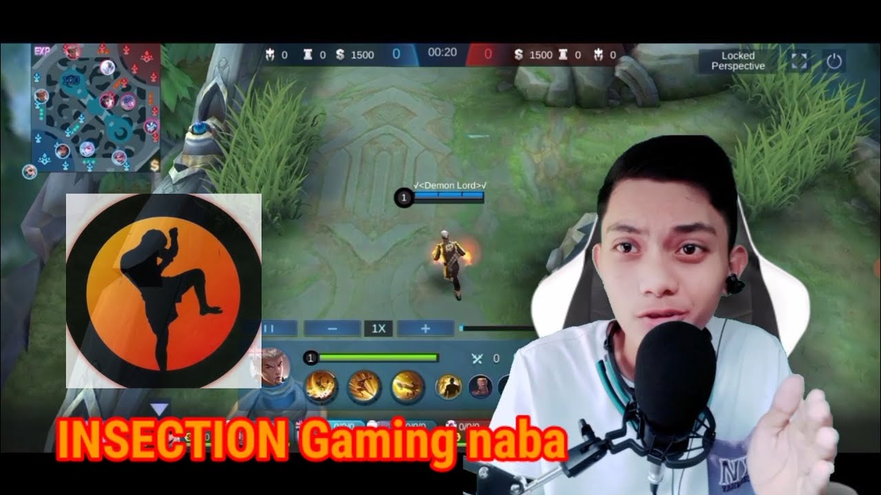 CHOU GAMEPLAY Mobile Legends - Gayahin natin si insection gaming mga idols 😂