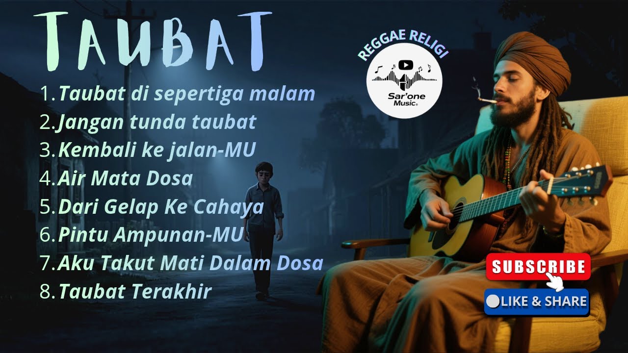 VIRAL! Lagu reggae religi terbaru 2025 || TAUBAT || penuh makna & teman santai 🎵🎵✨✨