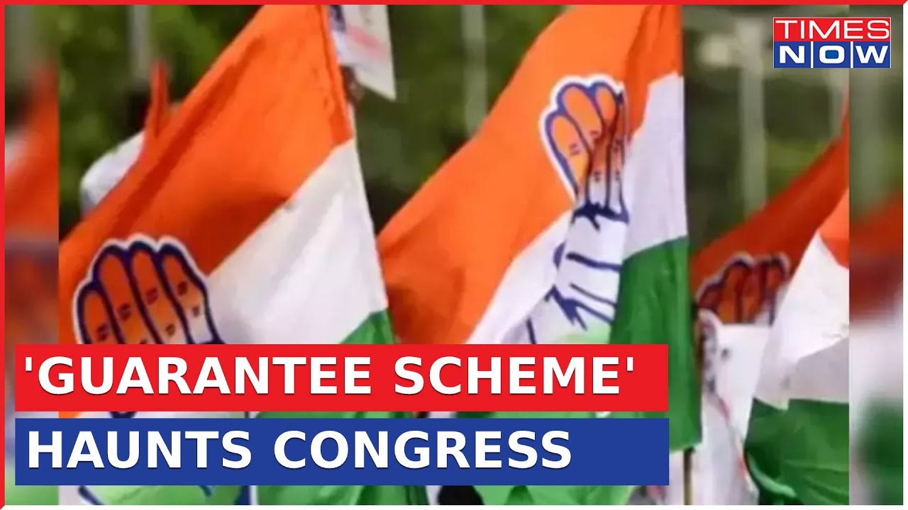 'Guarantee Scheme' Haunts Congress | Focus Back On 'Financial Crunch' | Top News | Latest Updates